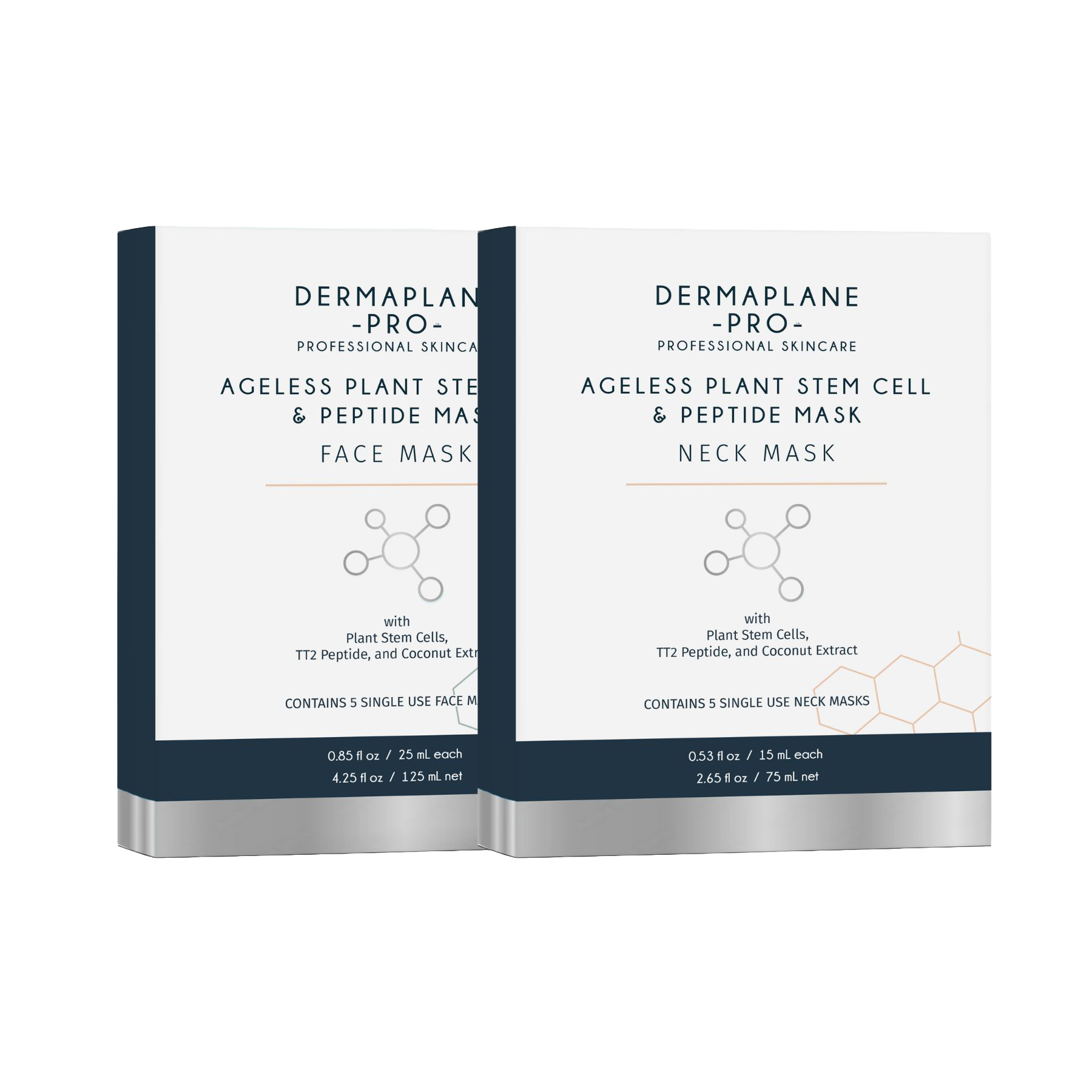 CELDERMA パーミングコラーゲンマスク プランエス Mask Bundle - Ageless Stem Cell and Peptide Mask – DermaplanePro