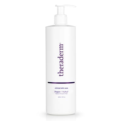 NuPeel Natural fruit enzyme exfoliation gel in a 16 oz pump bottle.