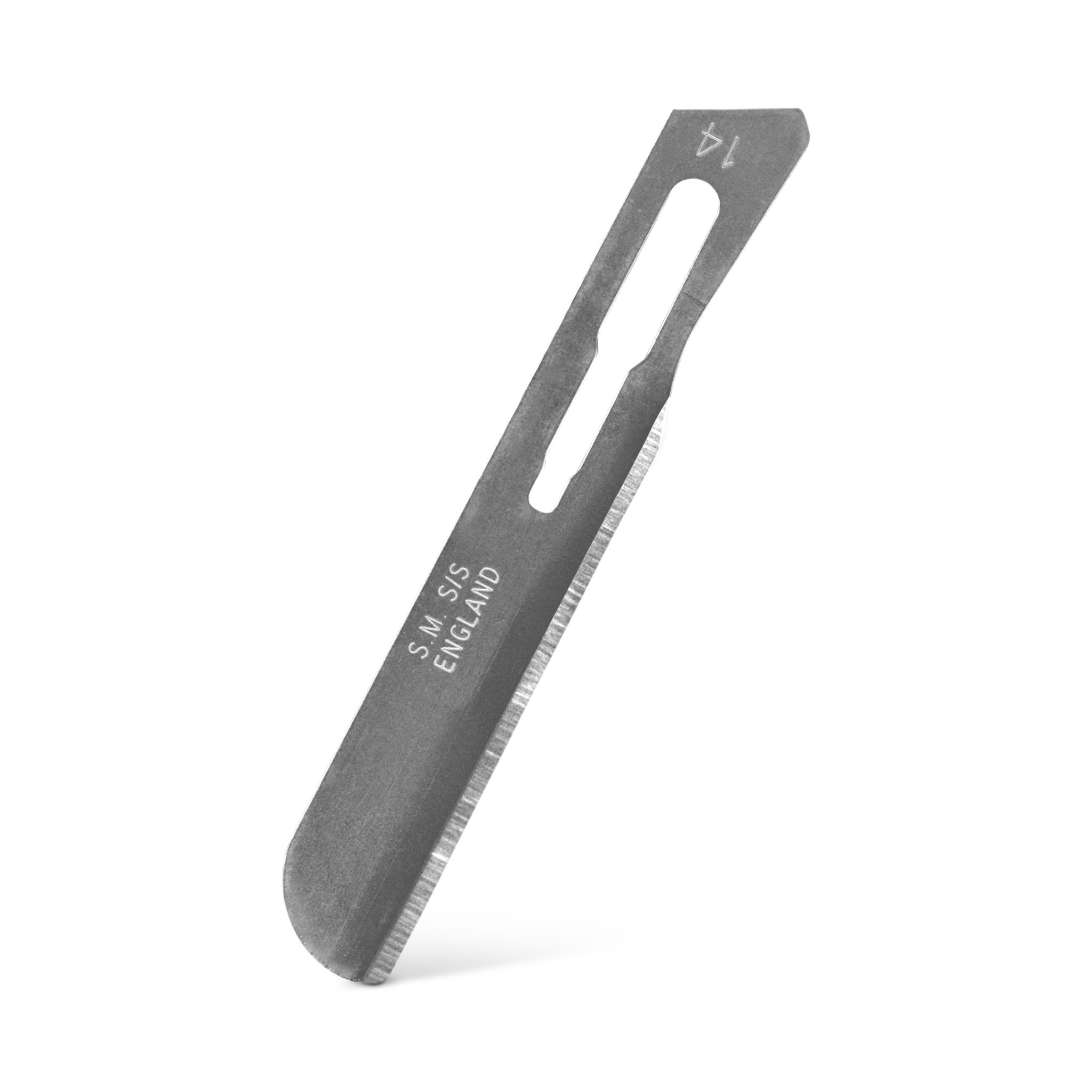 HTI #24 Scalpel Blades (10 Pack) With #4 Metal Handle - For Dermaplaning, Crafts, Surgery