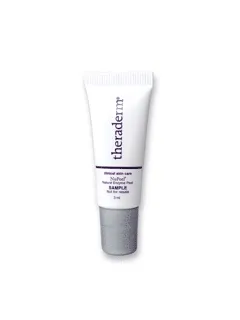 NP Sample pic Dermaplane Pro Theraderm NuPeel Natural Enzyme Peel exfoliating gel sample bottle.