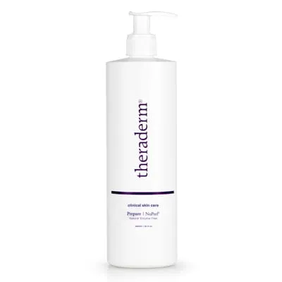 16 oz Nupeel NuPeel Natural fruit enzyme exfoliation gel in a 16 oz pump bottle.