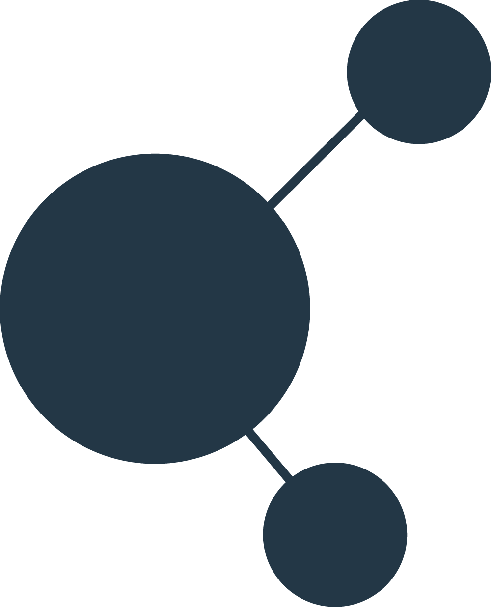 Molecule 1 Filled - Navy Molecule 1 Filled Navy